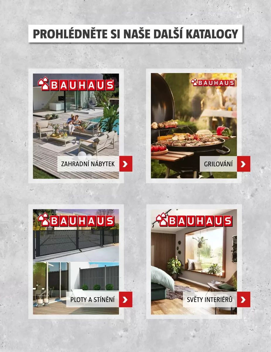 Leták Bauhaus, strana 33 z 33