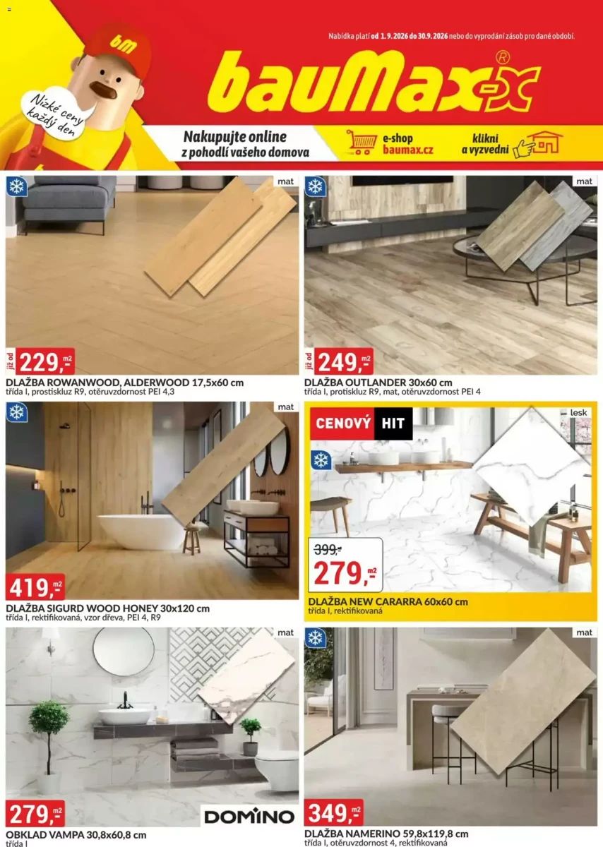 Leták Baumax, strana 1 z 60