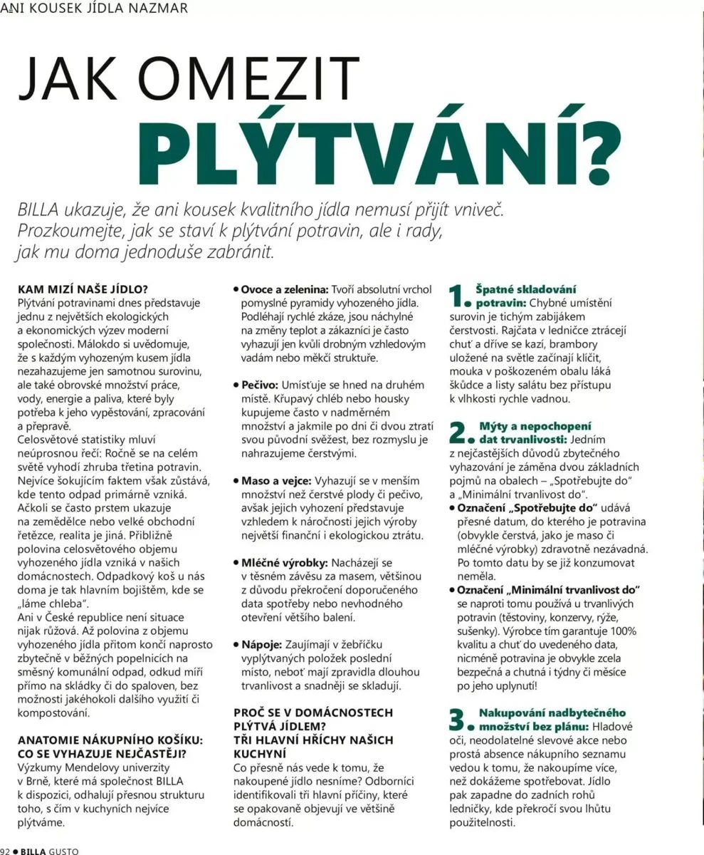 Leták Billa, strana 92 z 116
