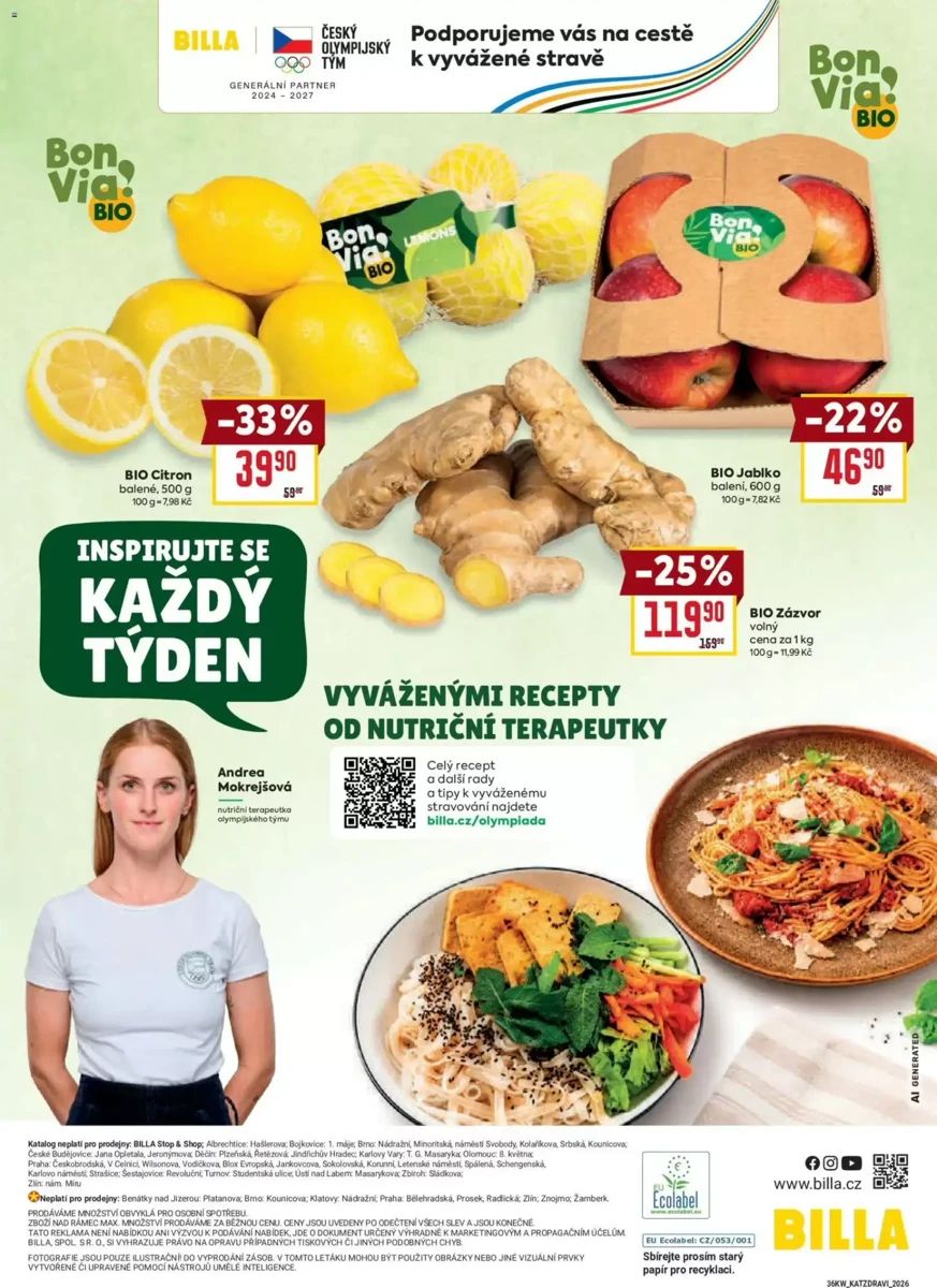 Leták Billa, strana 13 z 13