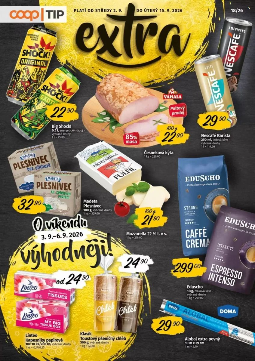 Leták Coop Tip, strana 1 z 4