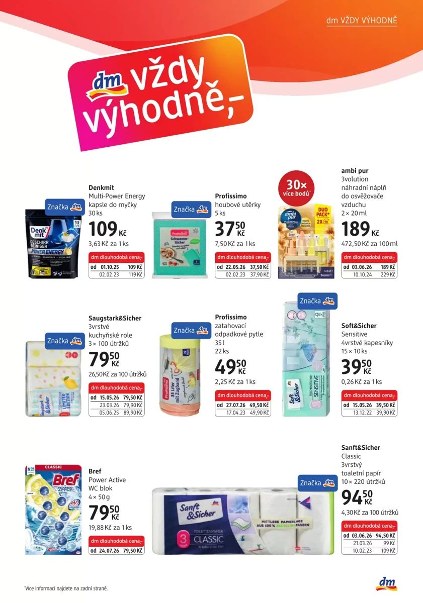 Leták dm drogerie markt, strana 23 z 24