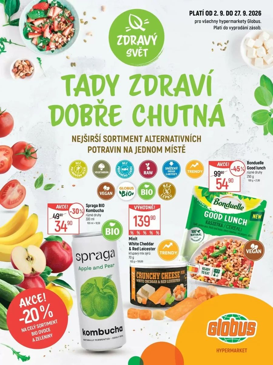 Leták Globus, strana 1 z 12