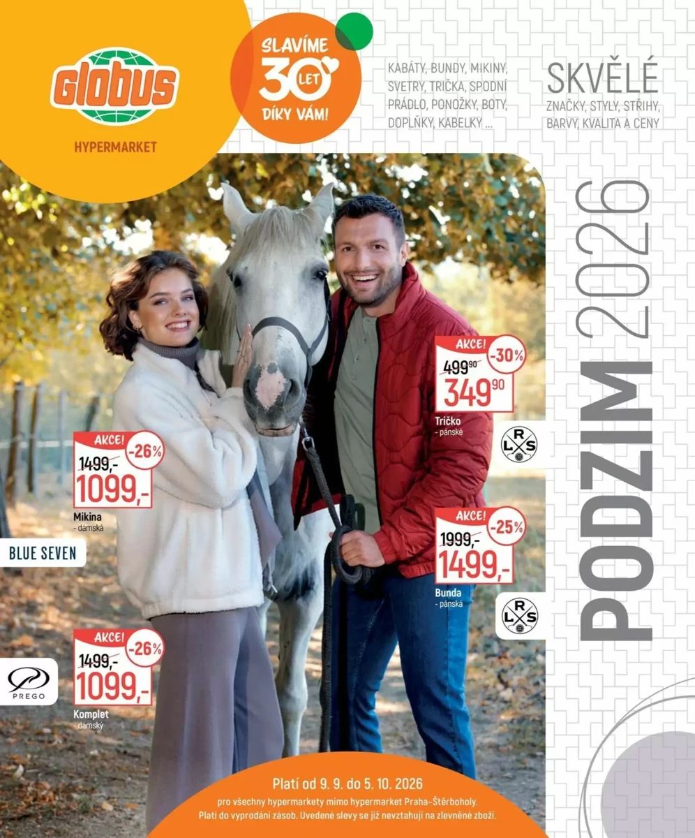 Leták Globus, strana 1 z 31