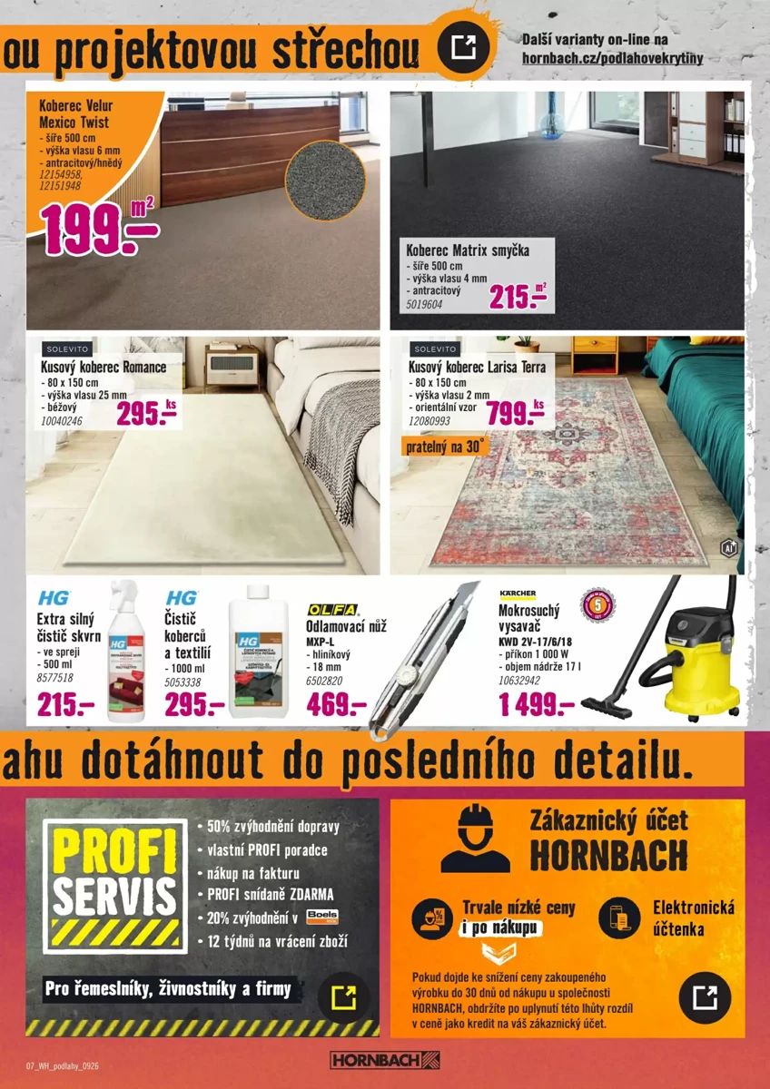 Leták Hornbach, strana 7 z 8