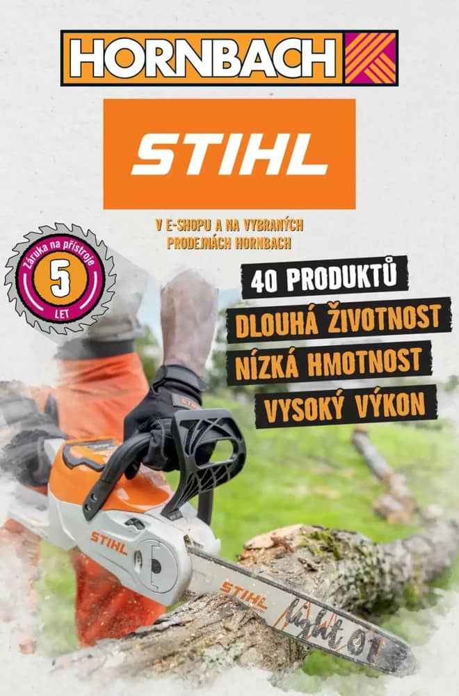 Titulní strana letáku Hornbach, platný 2. září 2026 – 31. prosince 2026