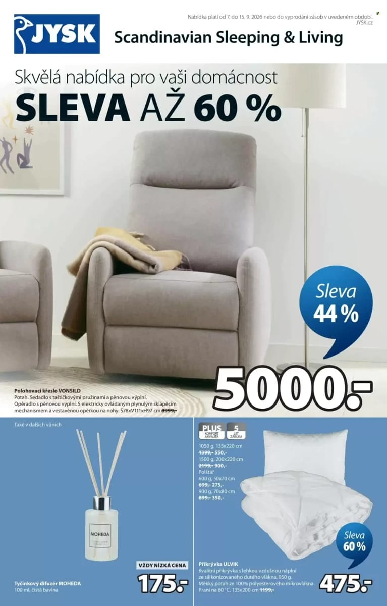Leták JYSK, strana 1 z 17