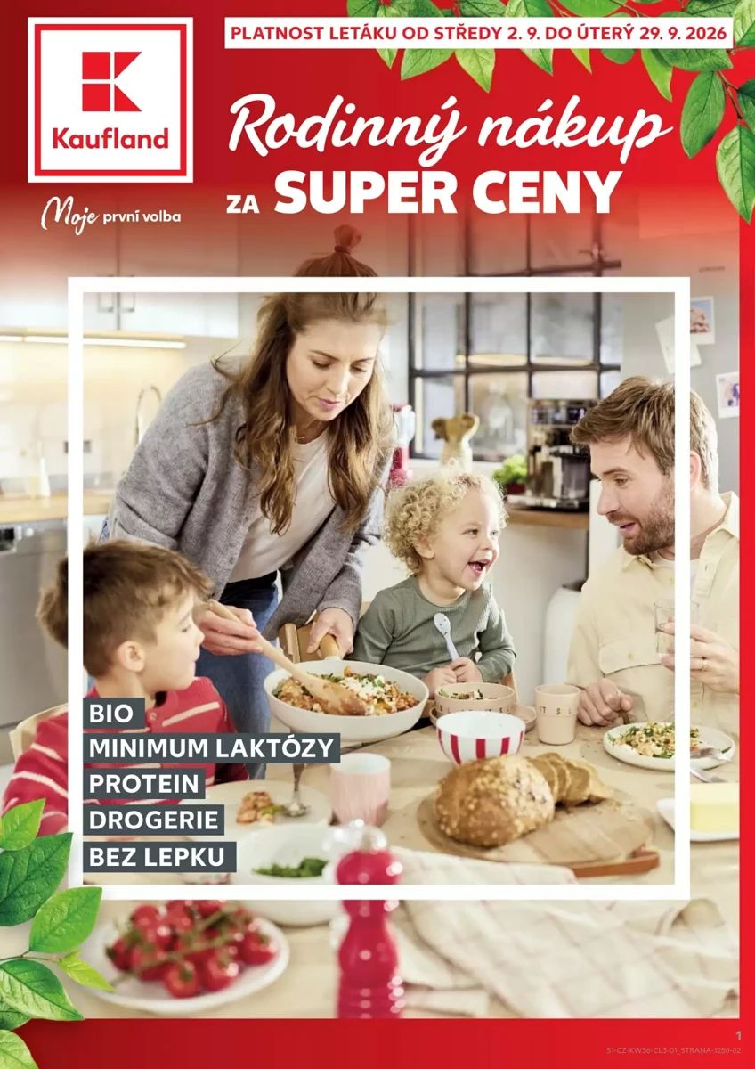 Leták Kaufland, strana 1 z 8