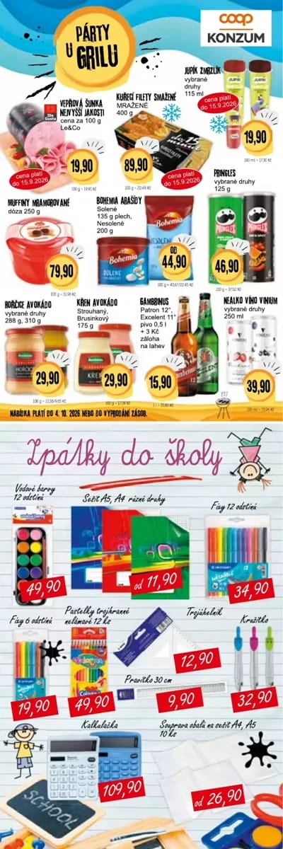 Leták Konzum, strana 4 z 4