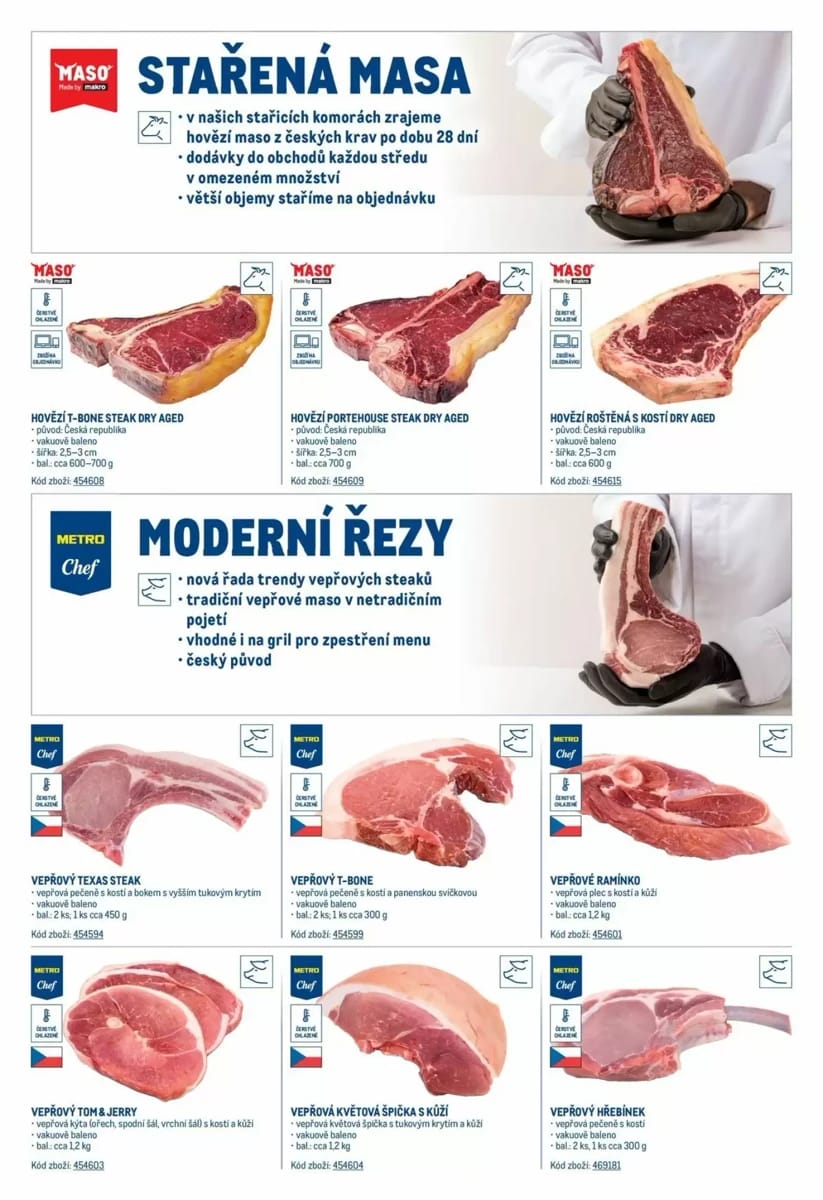 Leták Makro, strana 1 z 1