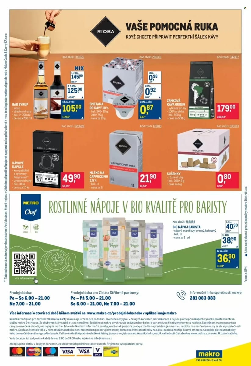 Leták Makro, strana 22 z 22