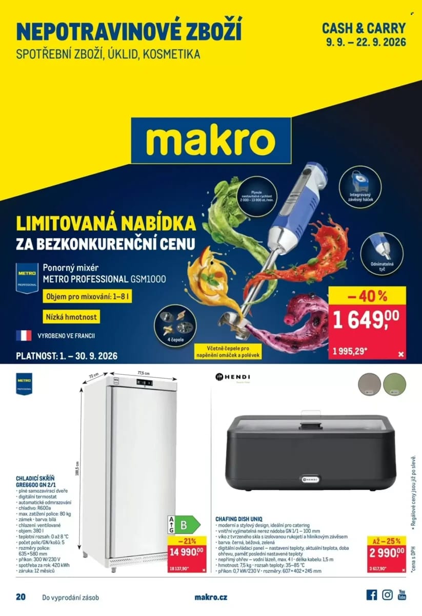 Leták Makro, strana 1 z 13