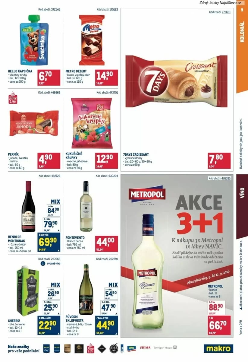 Leták Makro, strana 9 z 18