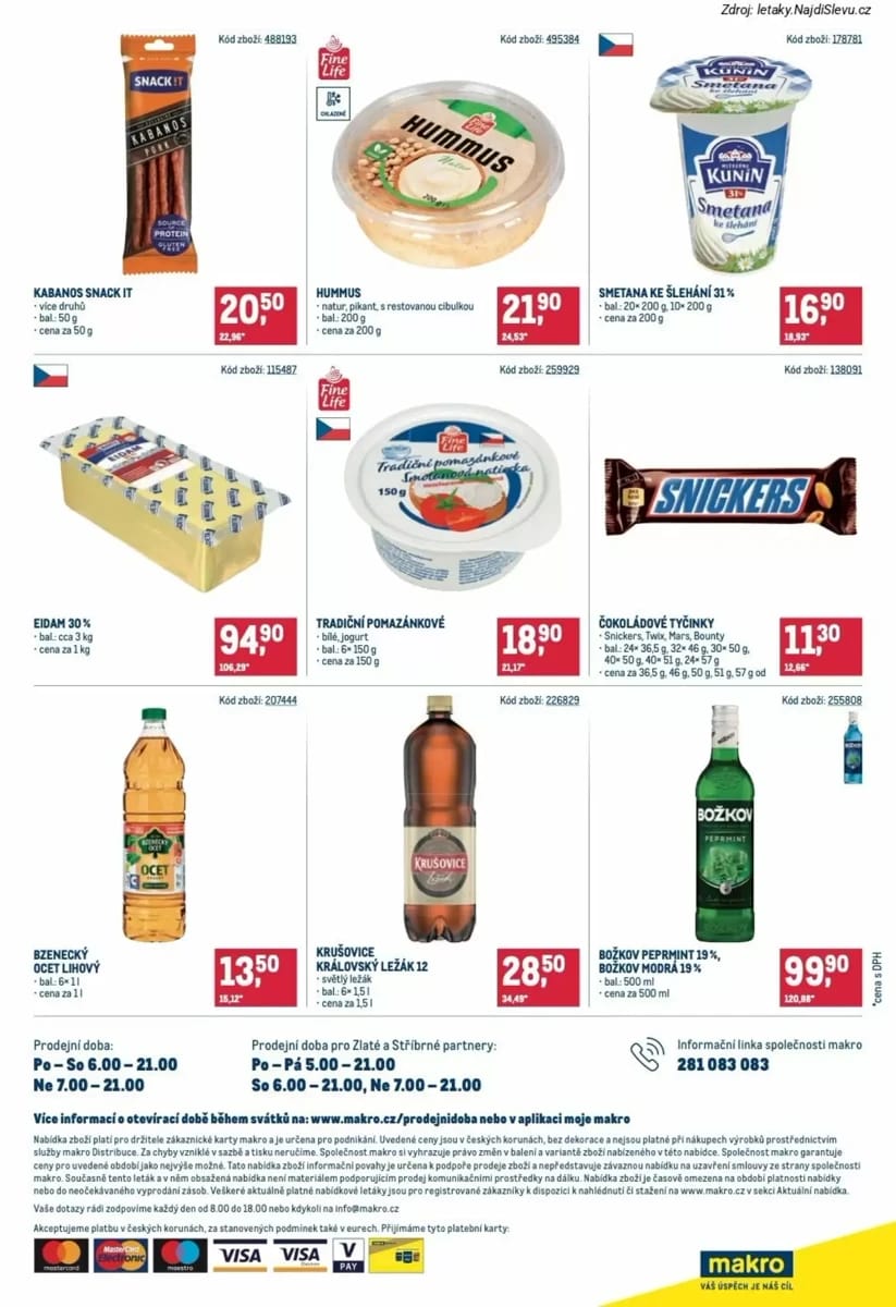 Leták Makro, strana 16 z 18