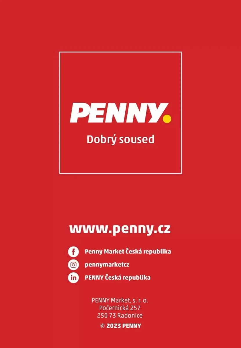 Leták Penny Market, strana 62 z 62