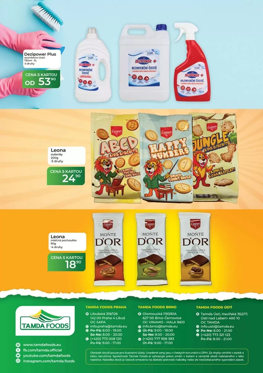 Leták Tamda Foods, strana 60 z 60