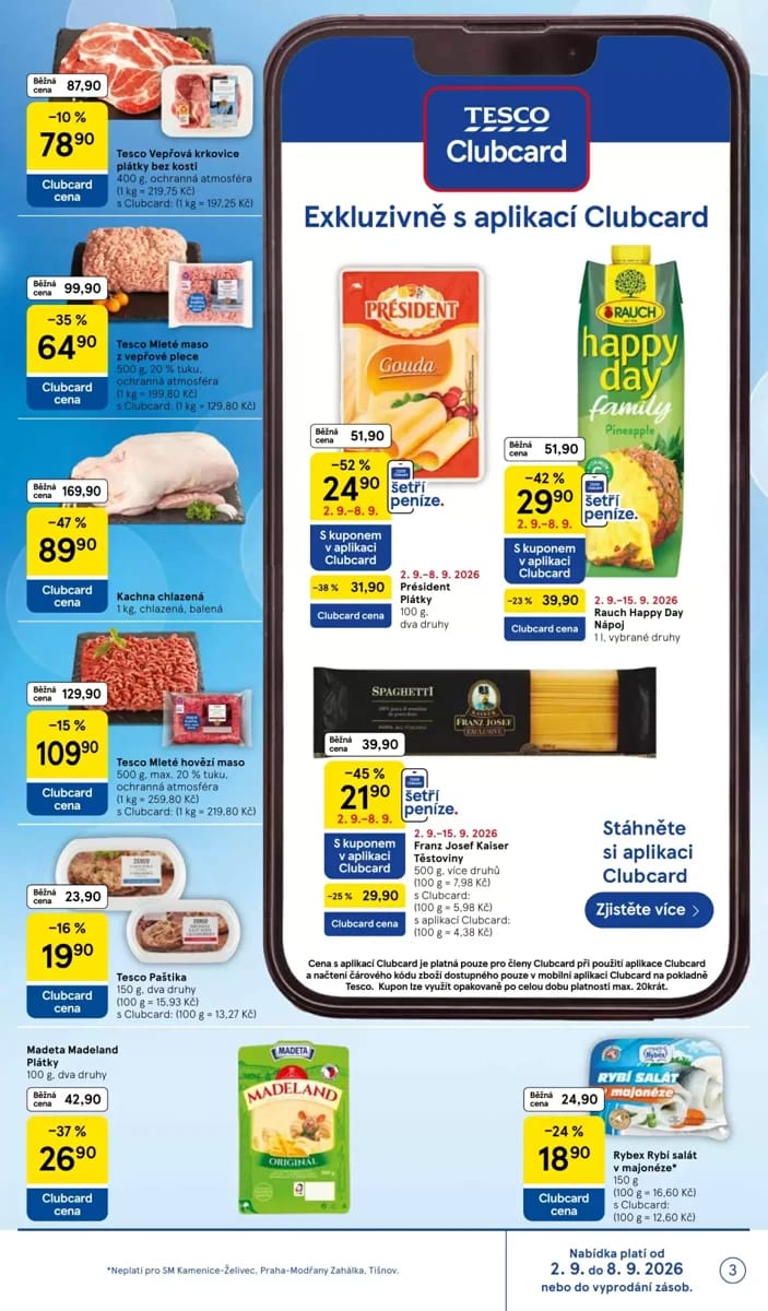 Leták Tesco, strana 3 z 16
