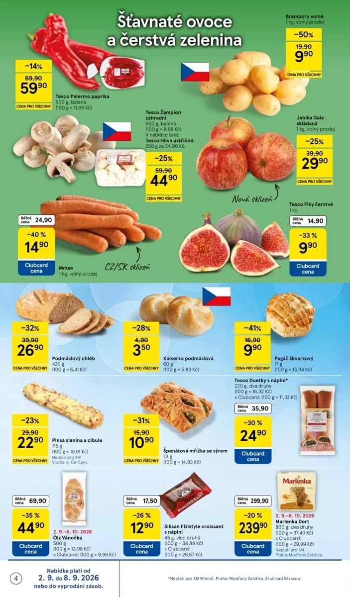 Leták Tesco, strana 4 z 16