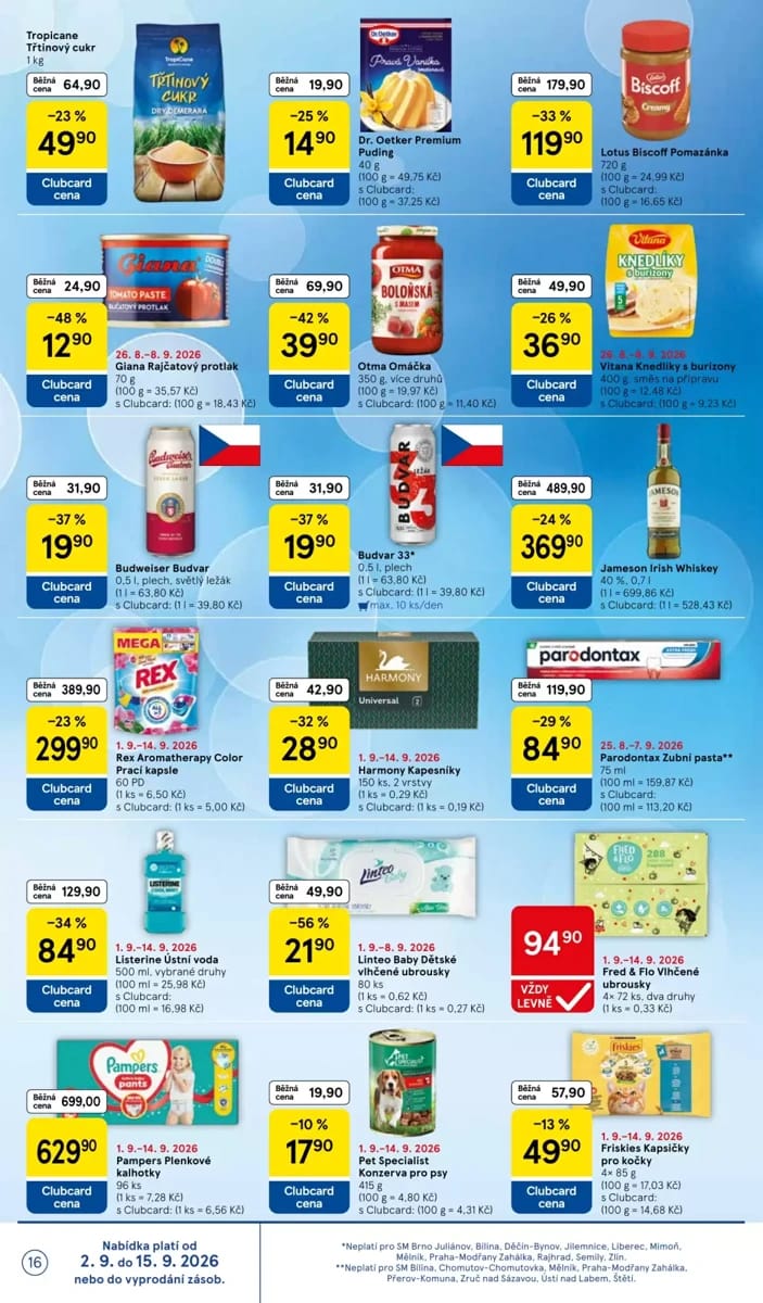 Leták Tesco, strana 16 z 16