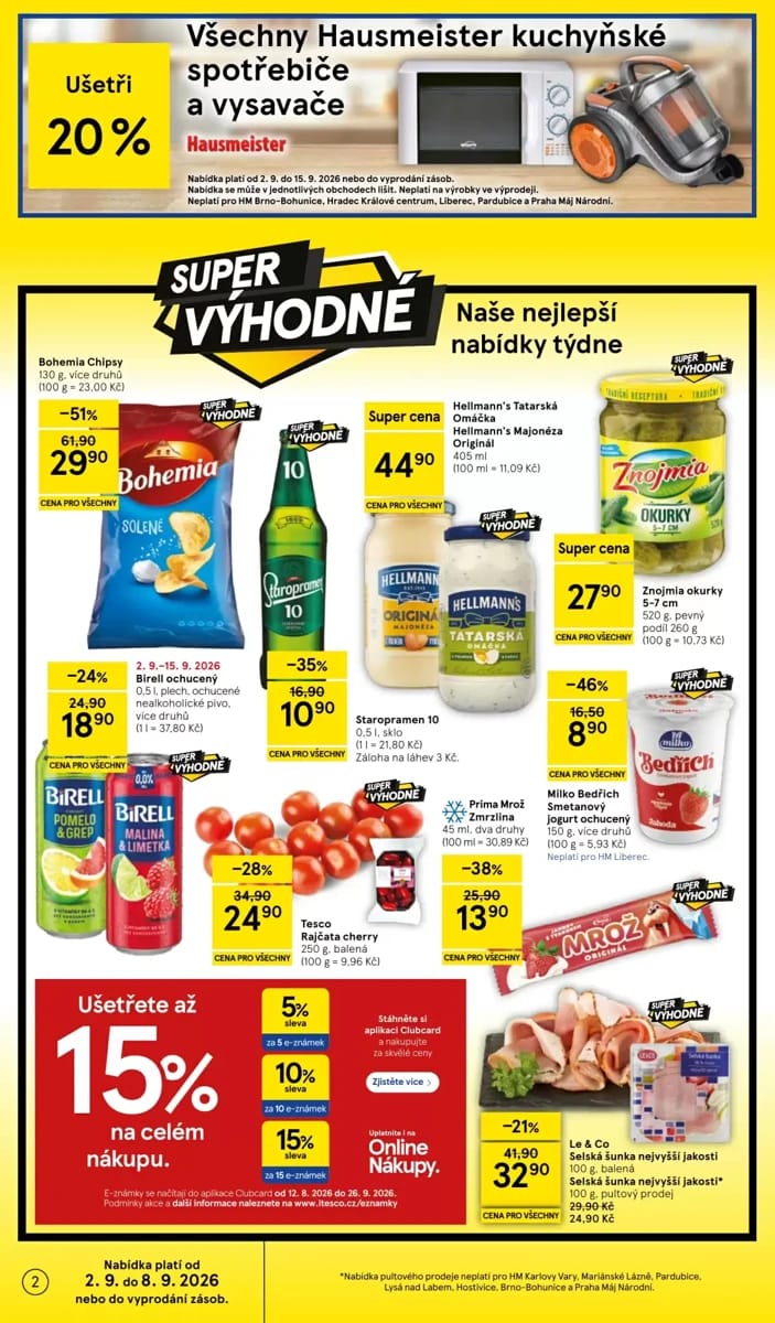 Leták Tesco, strana 2 z 33