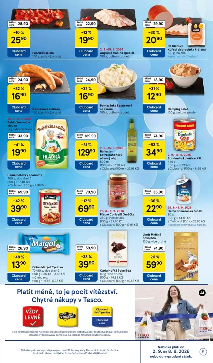 Leták Tesco, strana 9 z 33