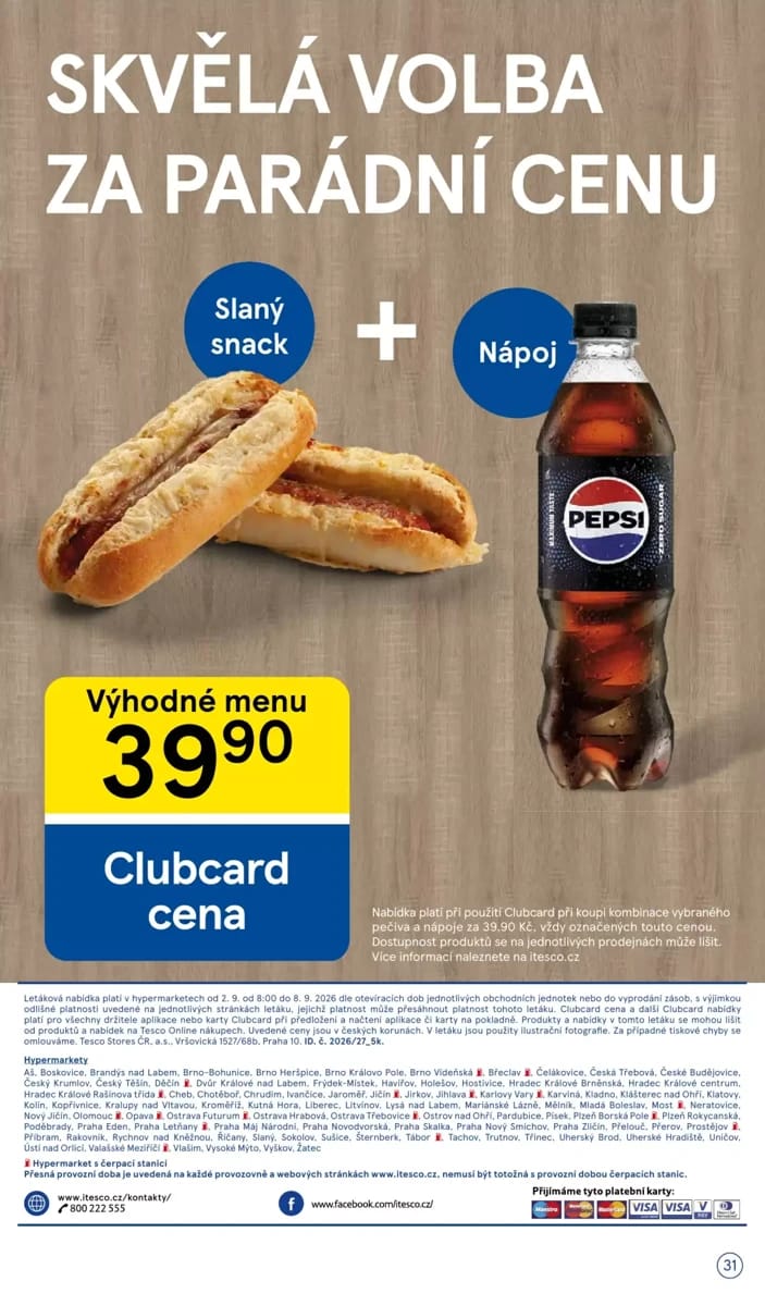 Leták Tesco, strana 31 z 33