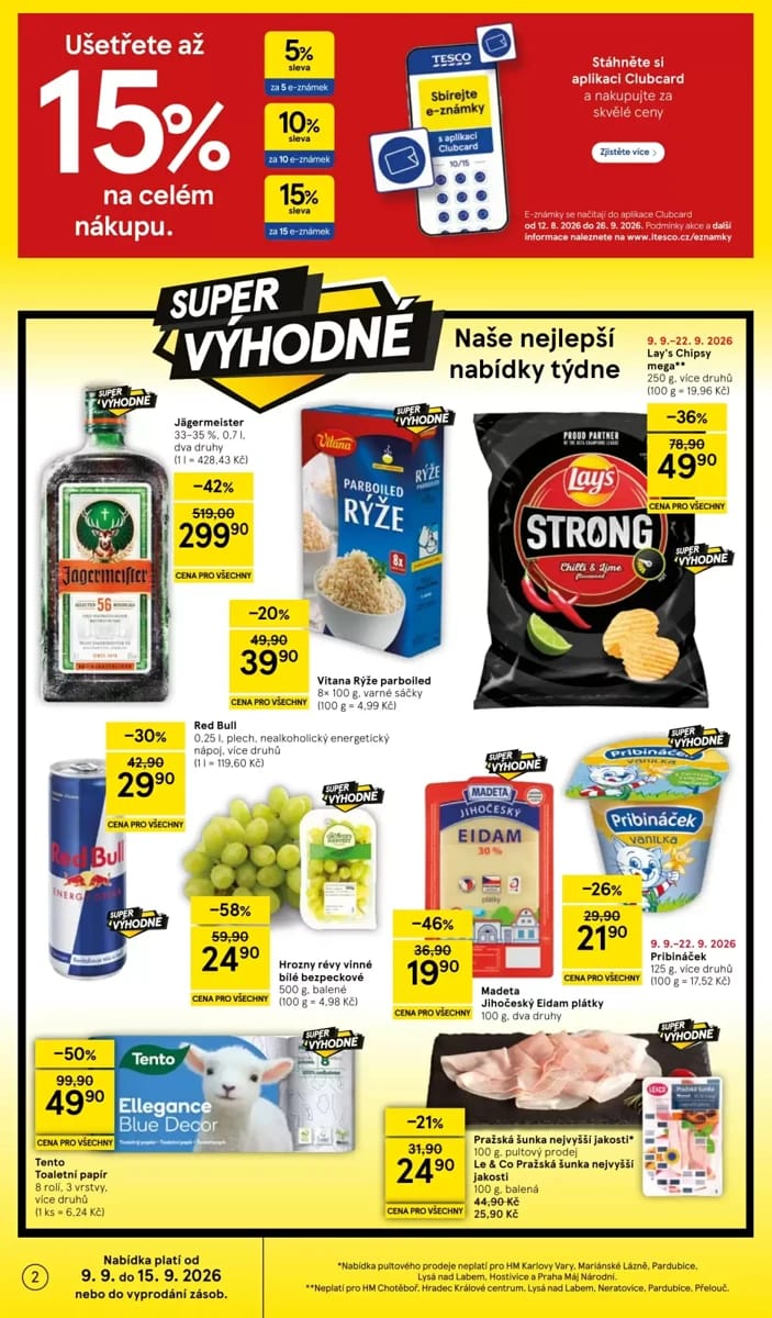 Leták Tesco, strana 2 z 38
