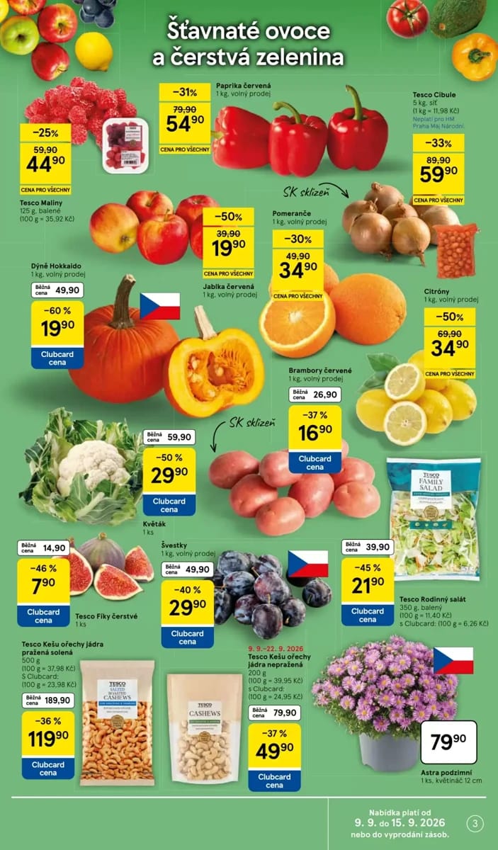 Leták Tesco, strana 3 z 38