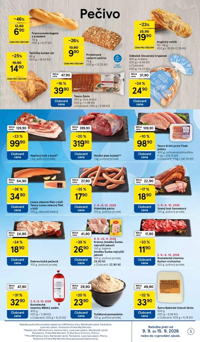 Leták Tesco, strana 5 z 38