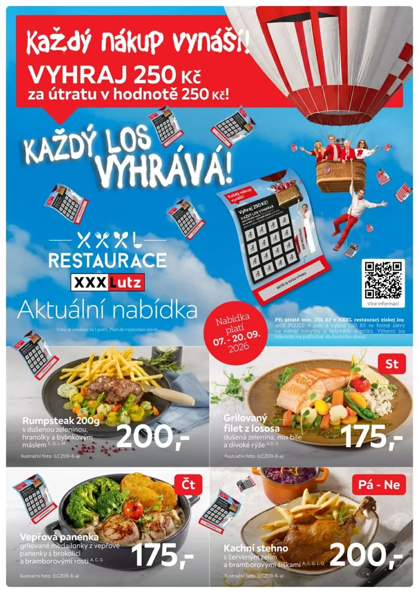 Leták XXXLutz, strana 1 z 1