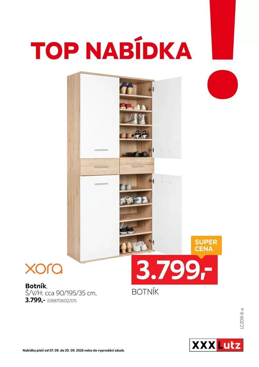 Leták XXXLutz, strana 1 z 1