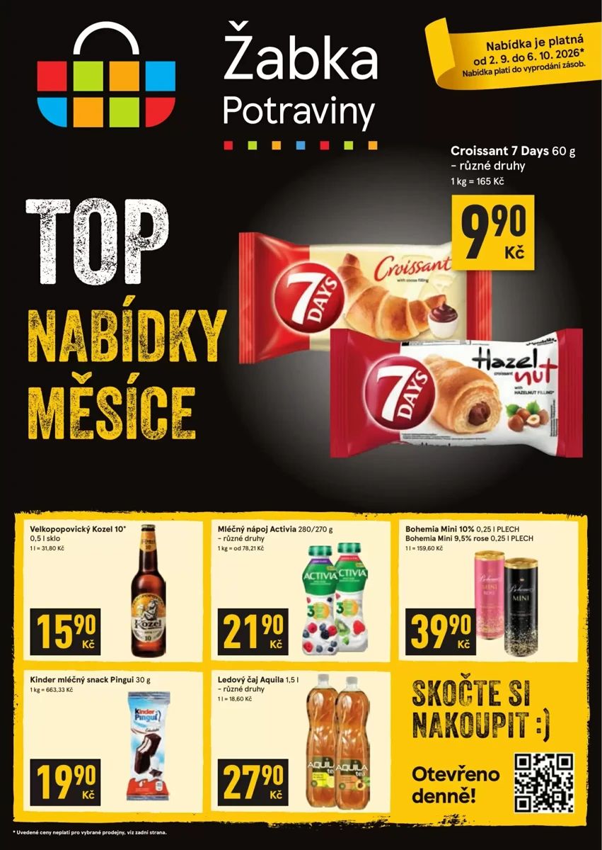 Leták Žabka, strana 1 z 11