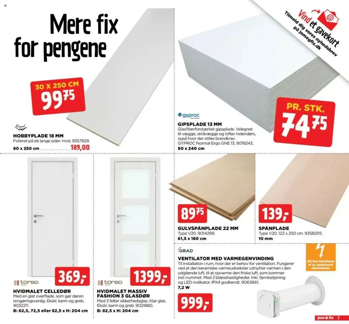 Tilbudsavis fra jem & fix, side 3 af 24