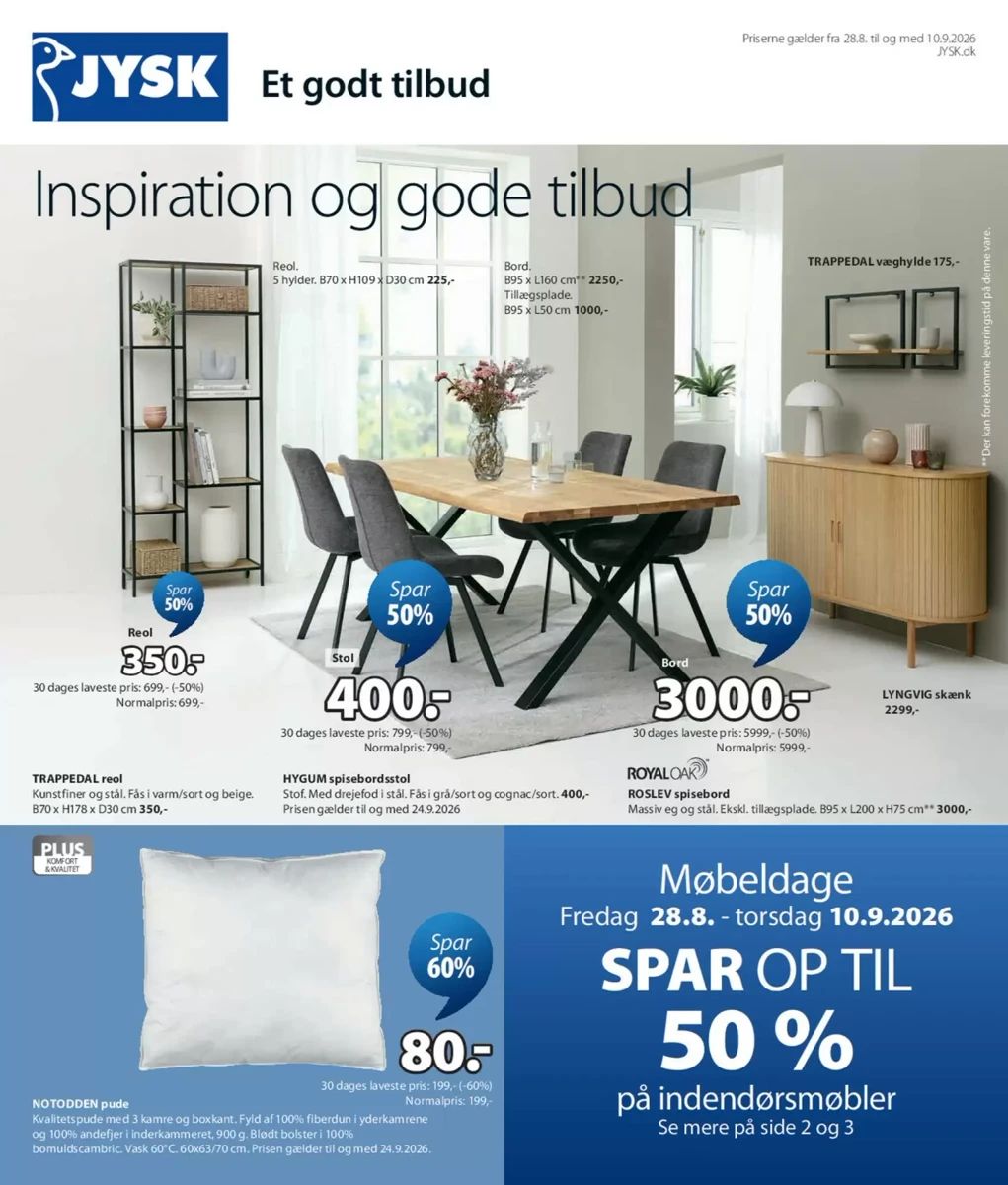 Tilbudsavis fra JYSK, side 1 af 24