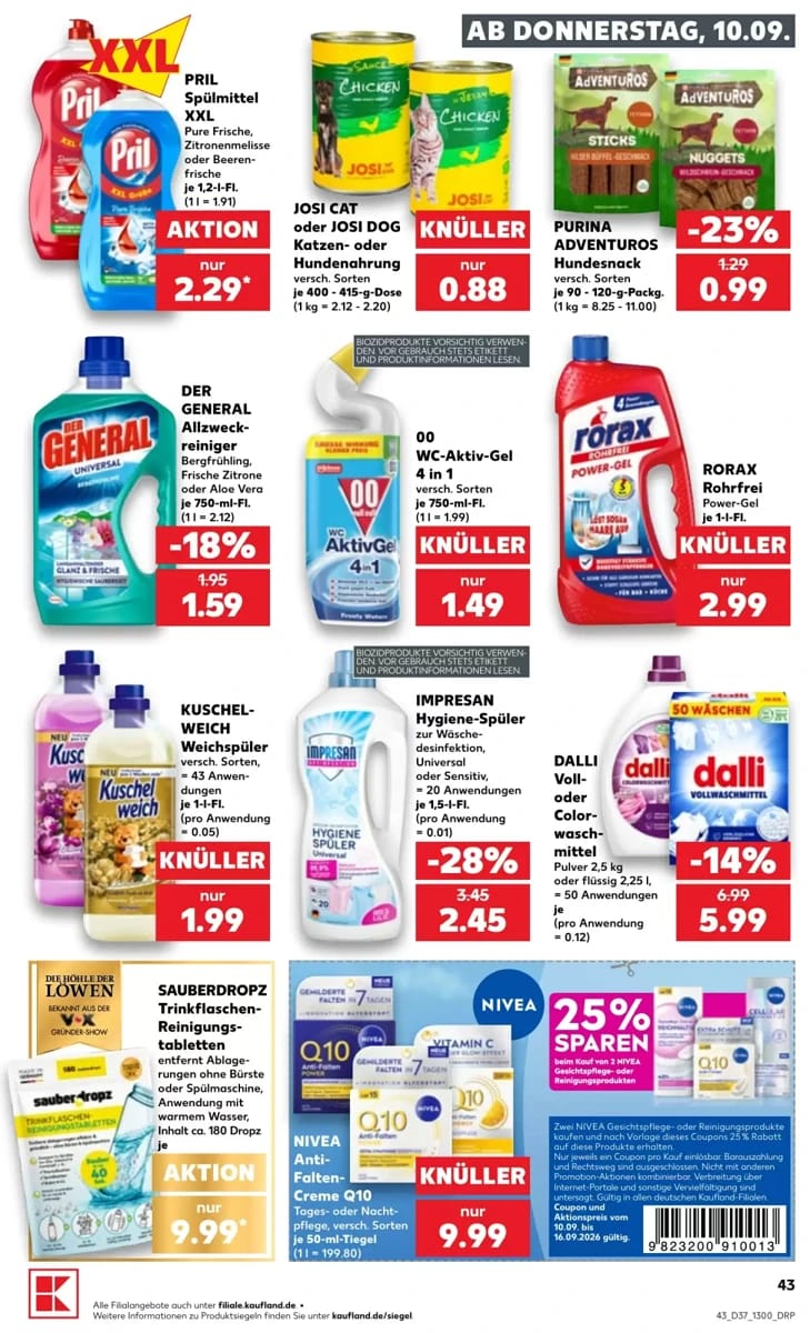 Tilbudsavis fra Kaufland, side 43 af 66