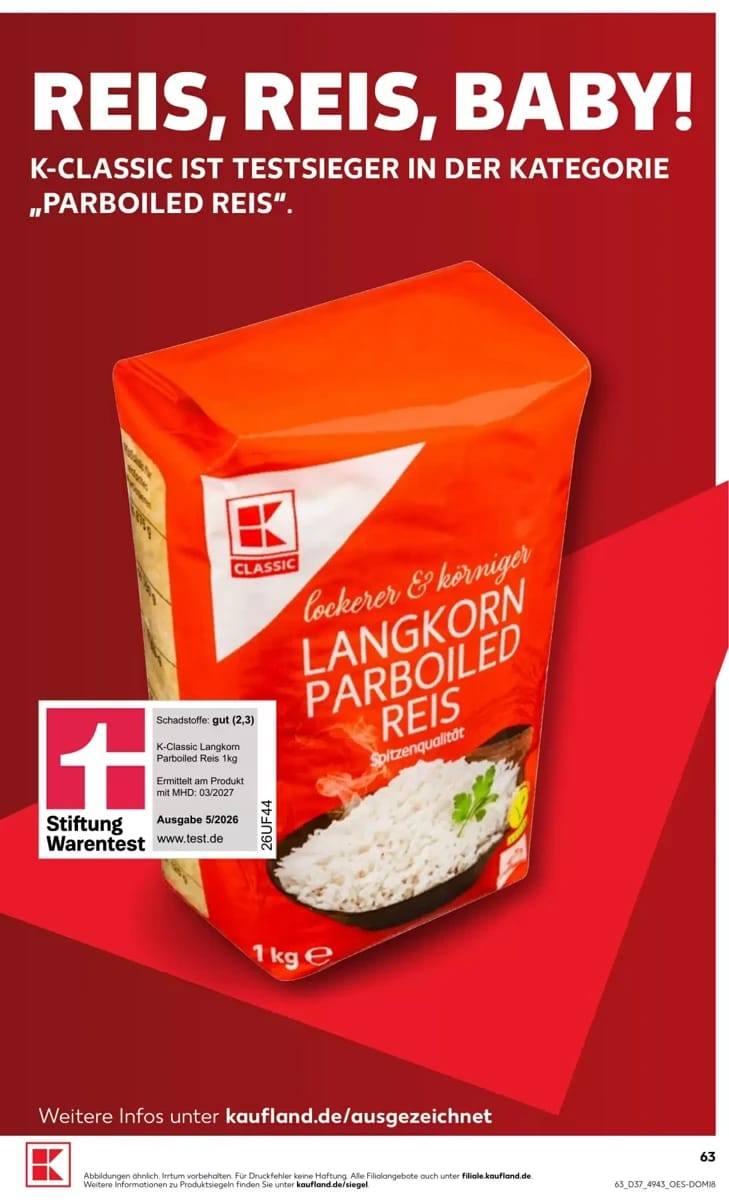 Tilbudsavis fra Kaufland, side 63 af 66