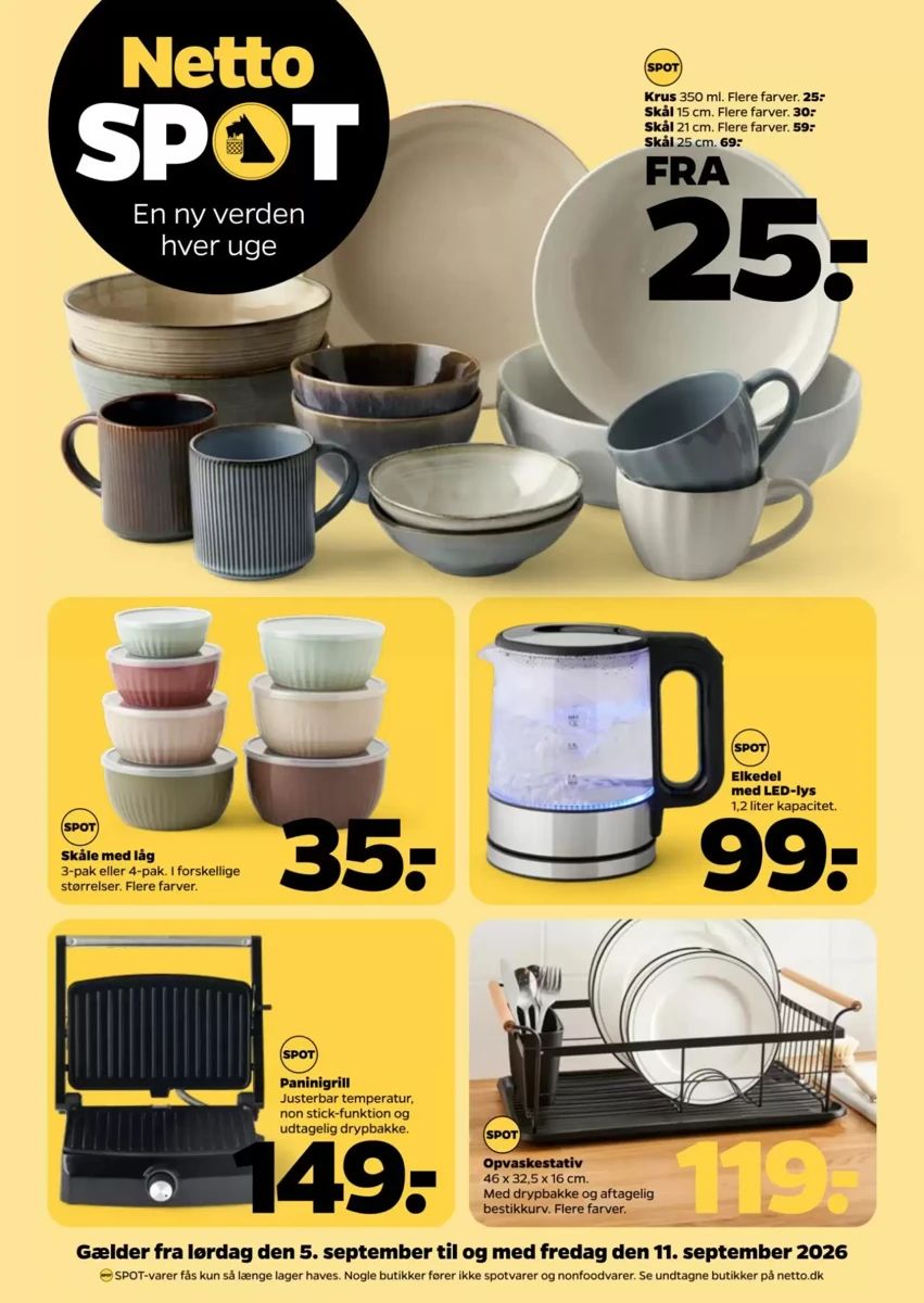 Tilbudsavis fra Netto, side 1 af 8