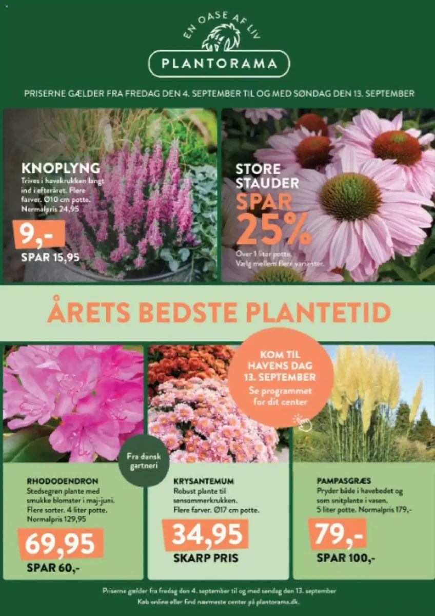 Tilbudsavis fra Plantorama, side 1 af 10
