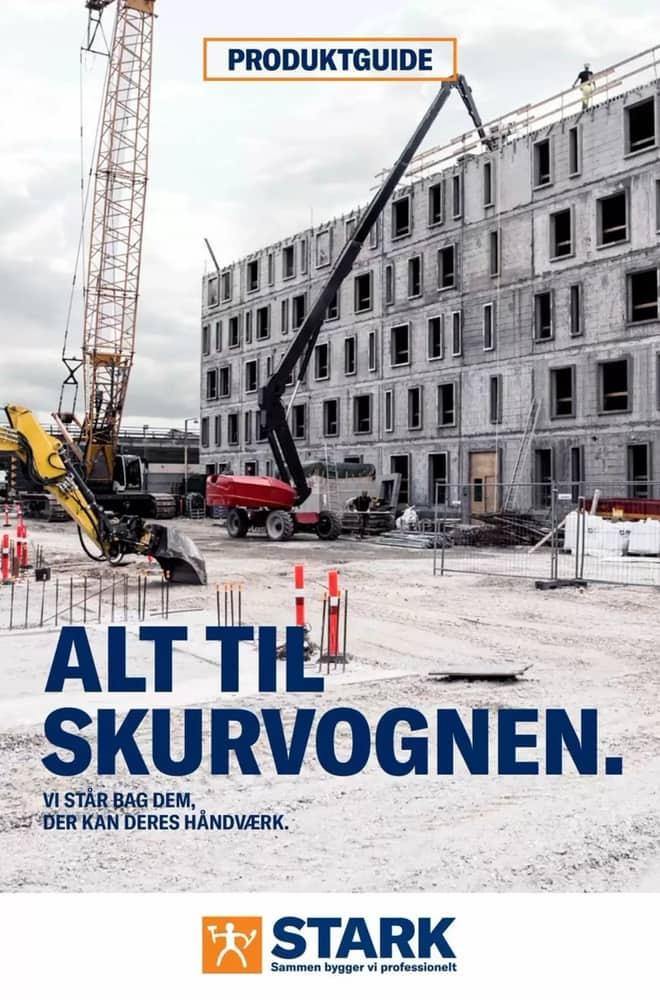 Forside af tilbudsavisen fra STARK, gældende 9–23 september 2026