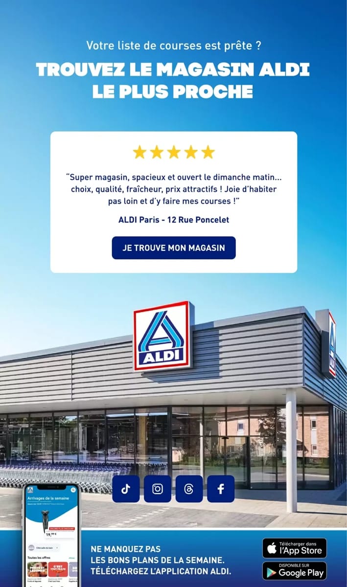 Catalogue Aldi, page 45 sur 45
