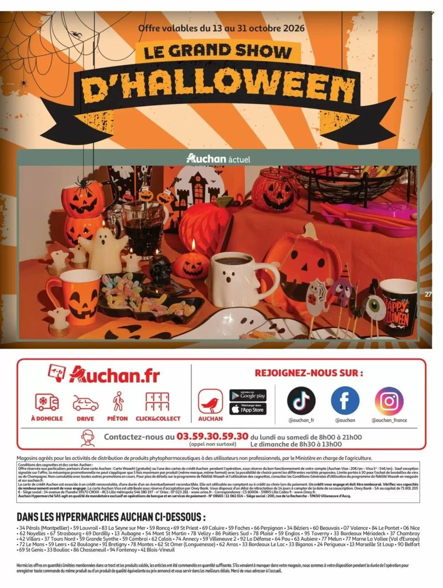 Catalogue Auchan, page 27 sur 28
