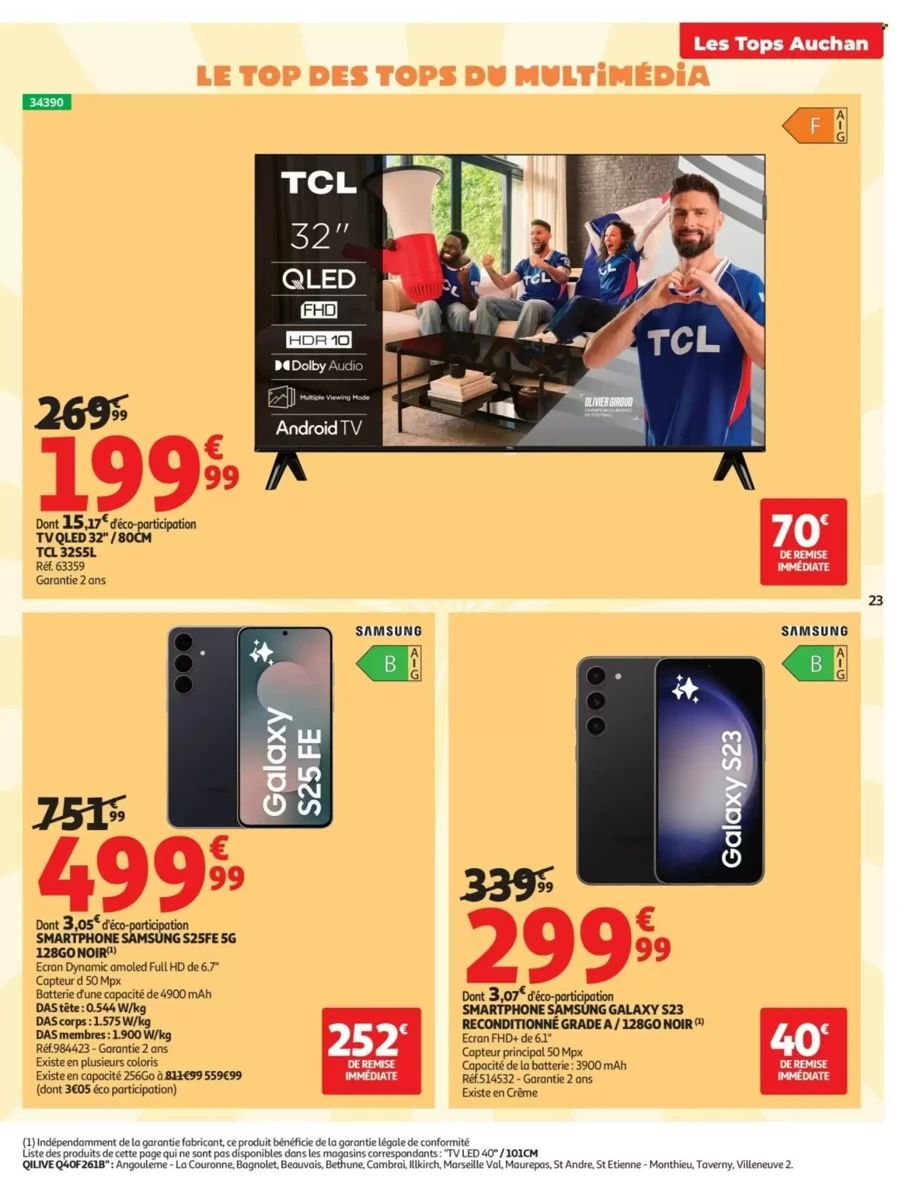 Catalogue Auchan, page 23 sur 72