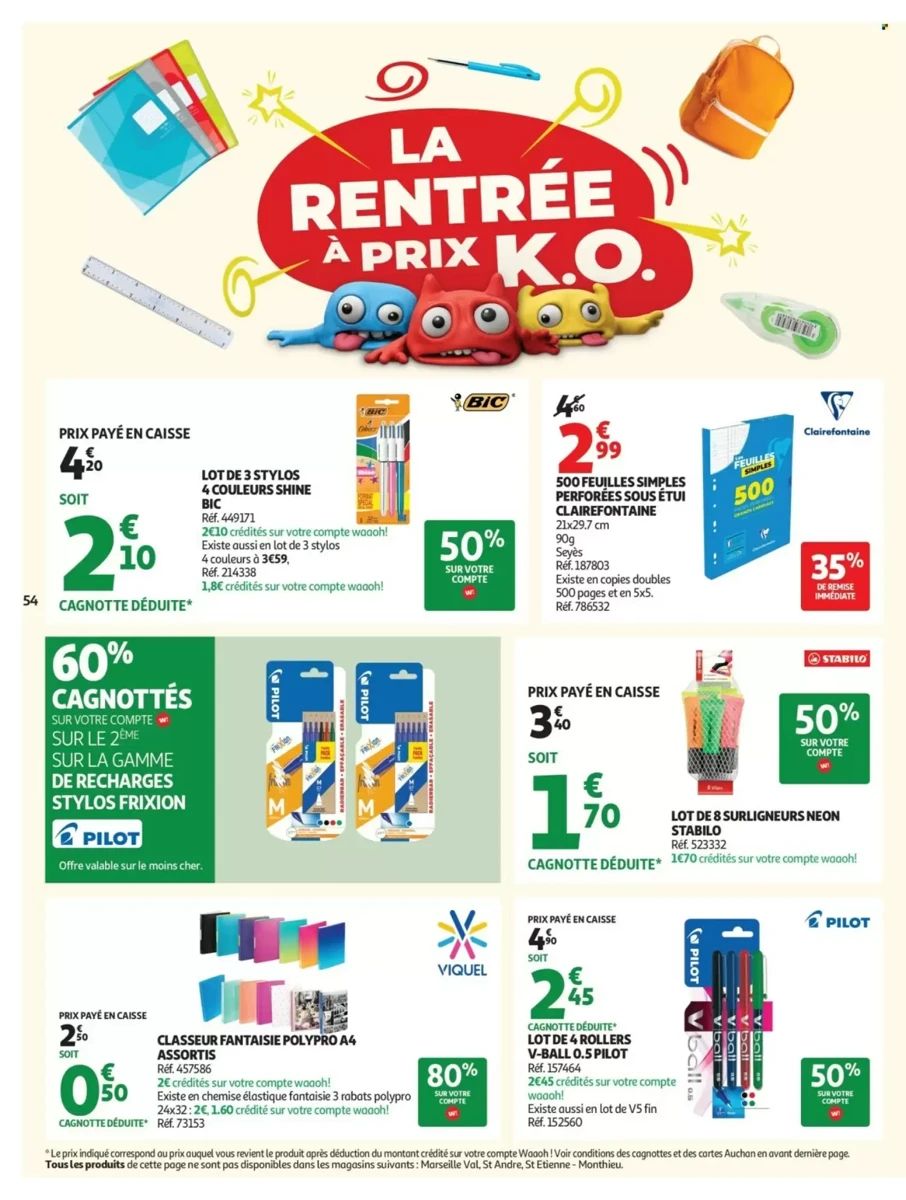 Catalogue Auchan, page 56 sur 72