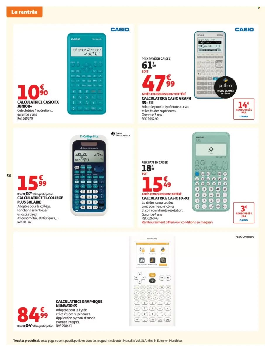 Catalogue Auchan, page 58 sur 72