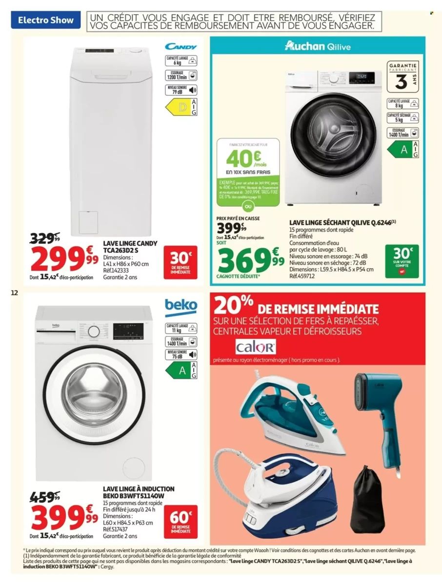 Catalogue Auchan, page 12 sur 16