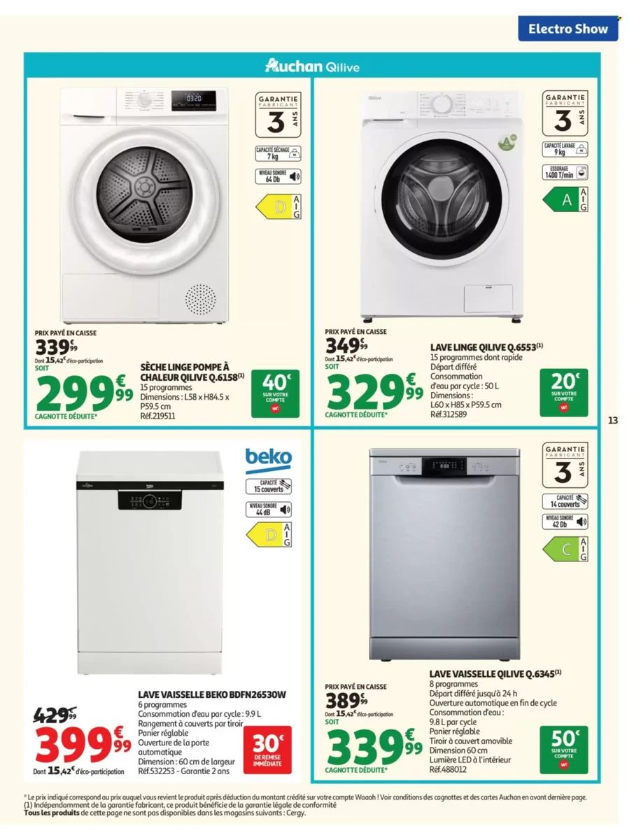 Catalogue Auchan, page 13 sur 16