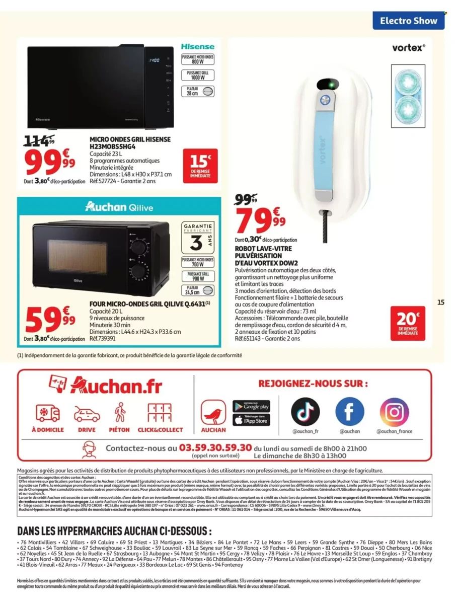 Catalogue Auchan, page 15 sur 16