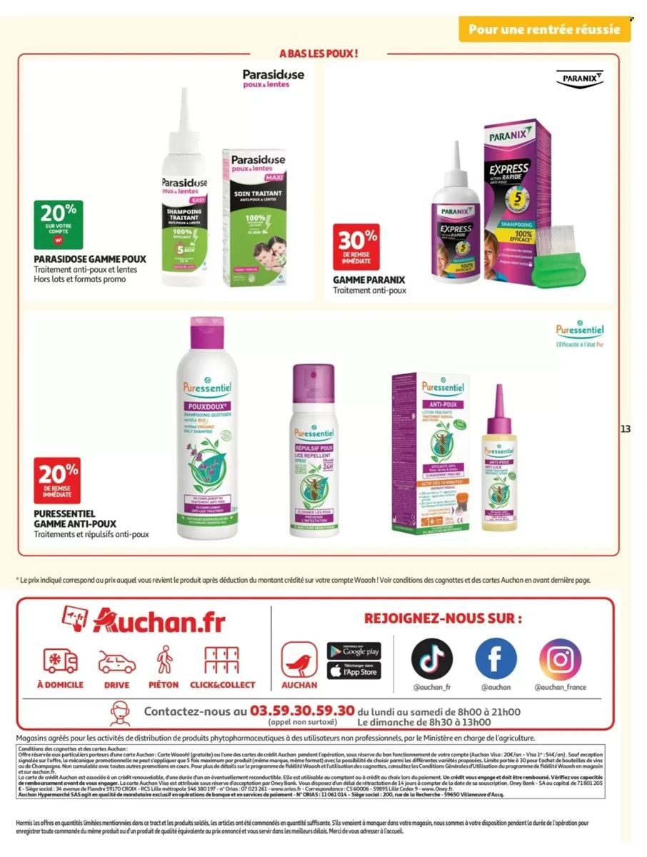 Catalogue Auchan, page 13 sur 14