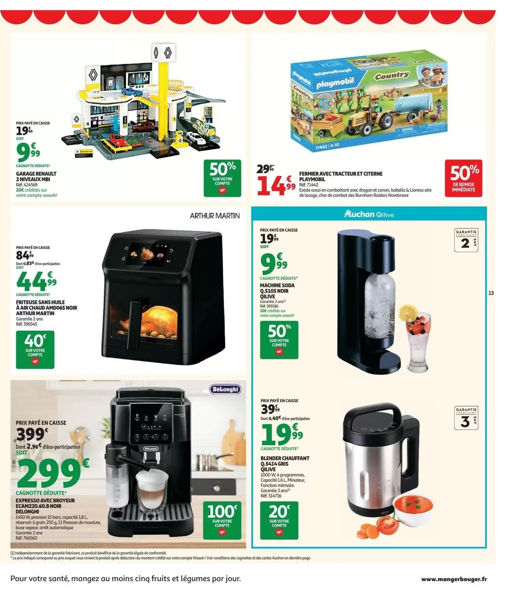Catalogue Auchan, page 13 sur 16