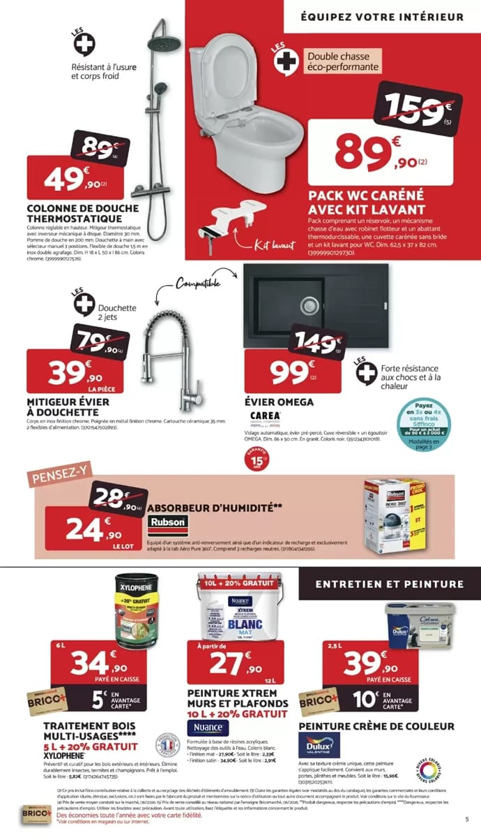 Catalogue Bricomarché, page 5 sur 10